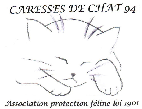 LOGO ASSOCIATION CARESSES DE CHAT 94